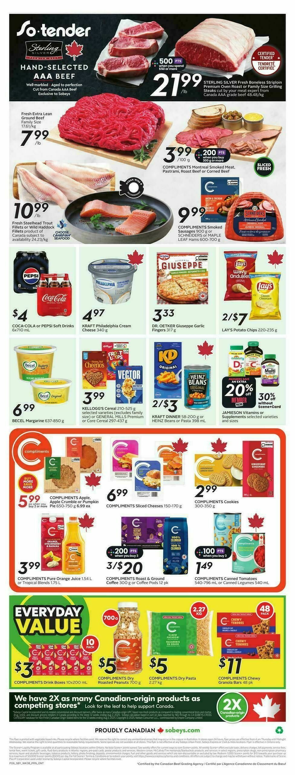 Sobeys Flyer from January 15