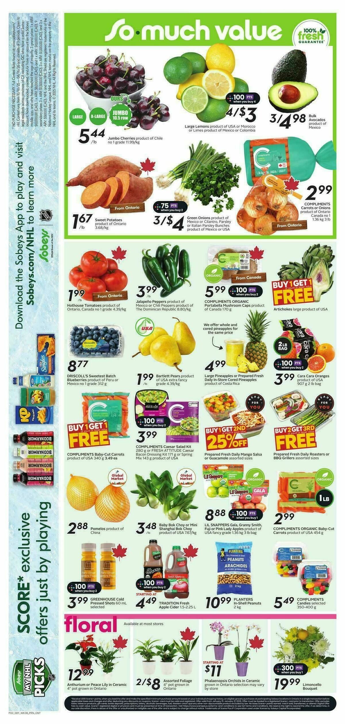 Sobeys Flyer from January 15