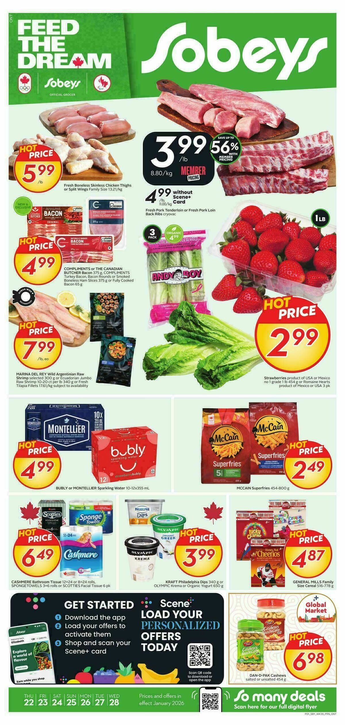 Sobeys Flyer from January 22