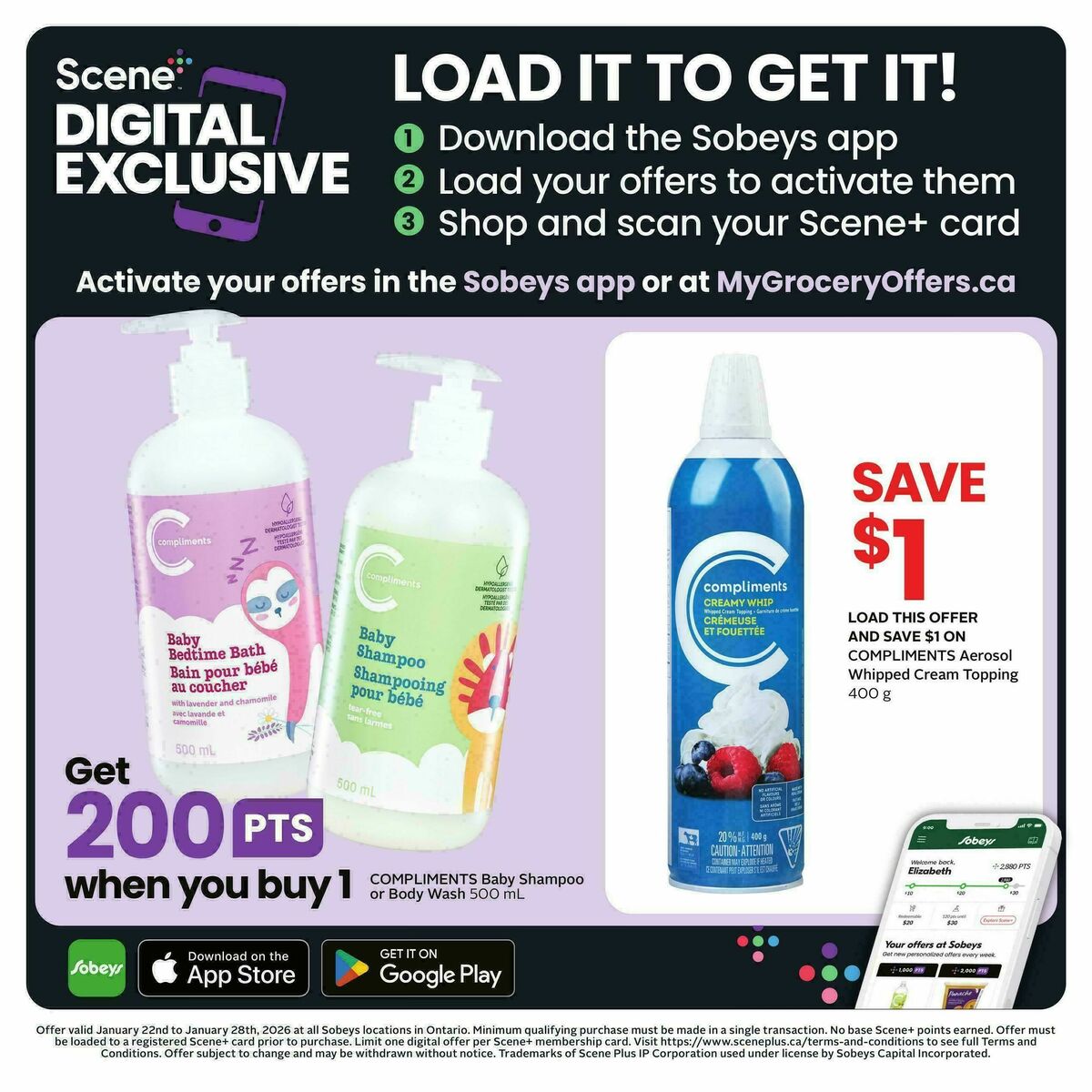 Sobeys Flyer from January 22