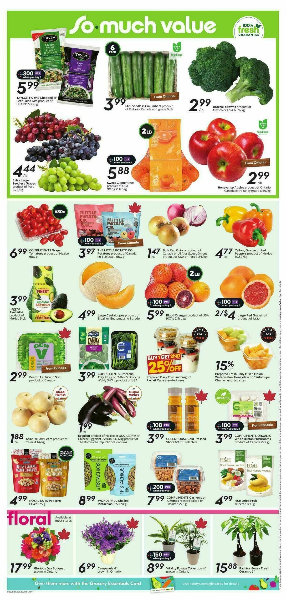 Sobeys Flyer from January 22