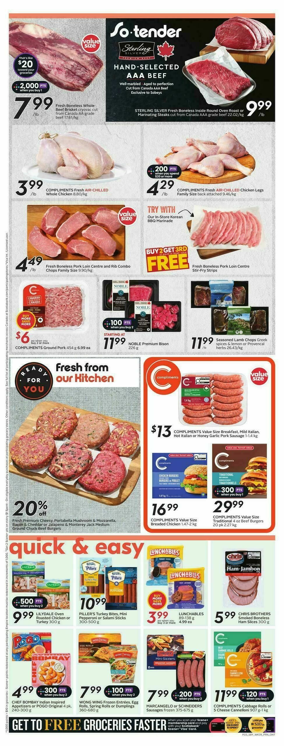Sobeys Flyer from January 22