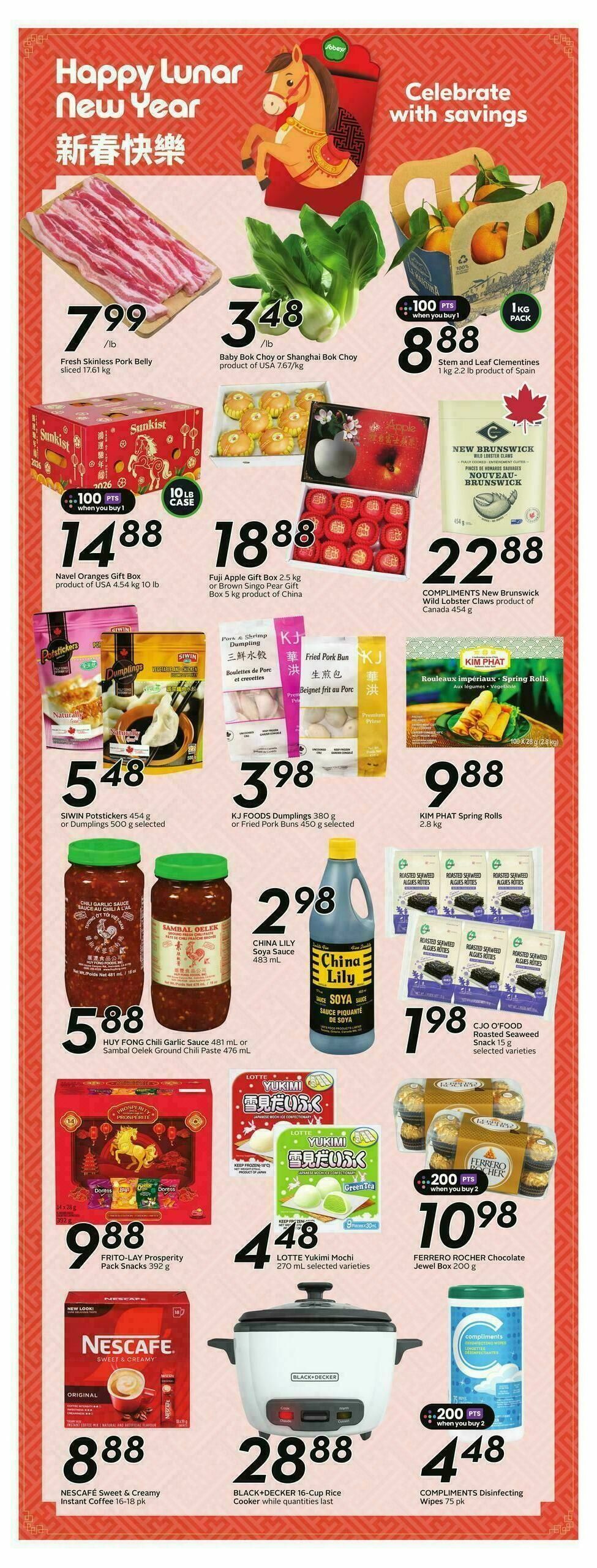 Sobeys Flyer from January 29