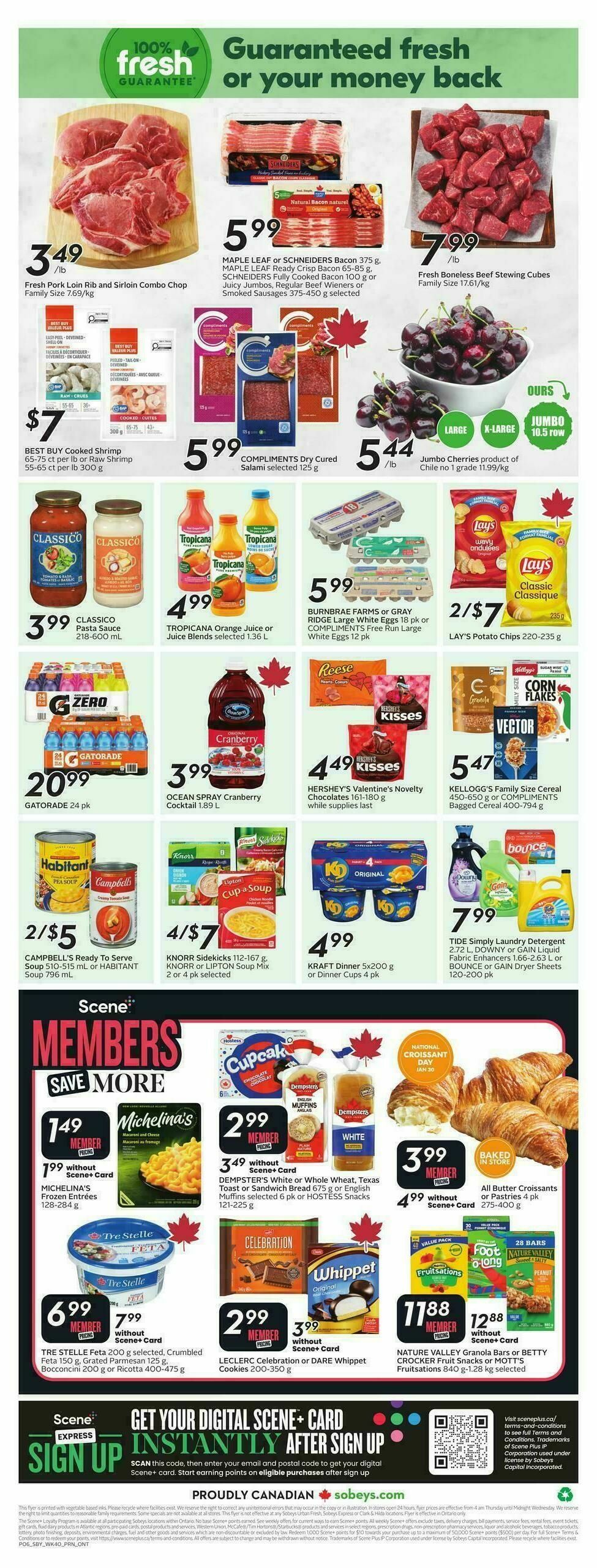 Sobeys Flyer from January 29