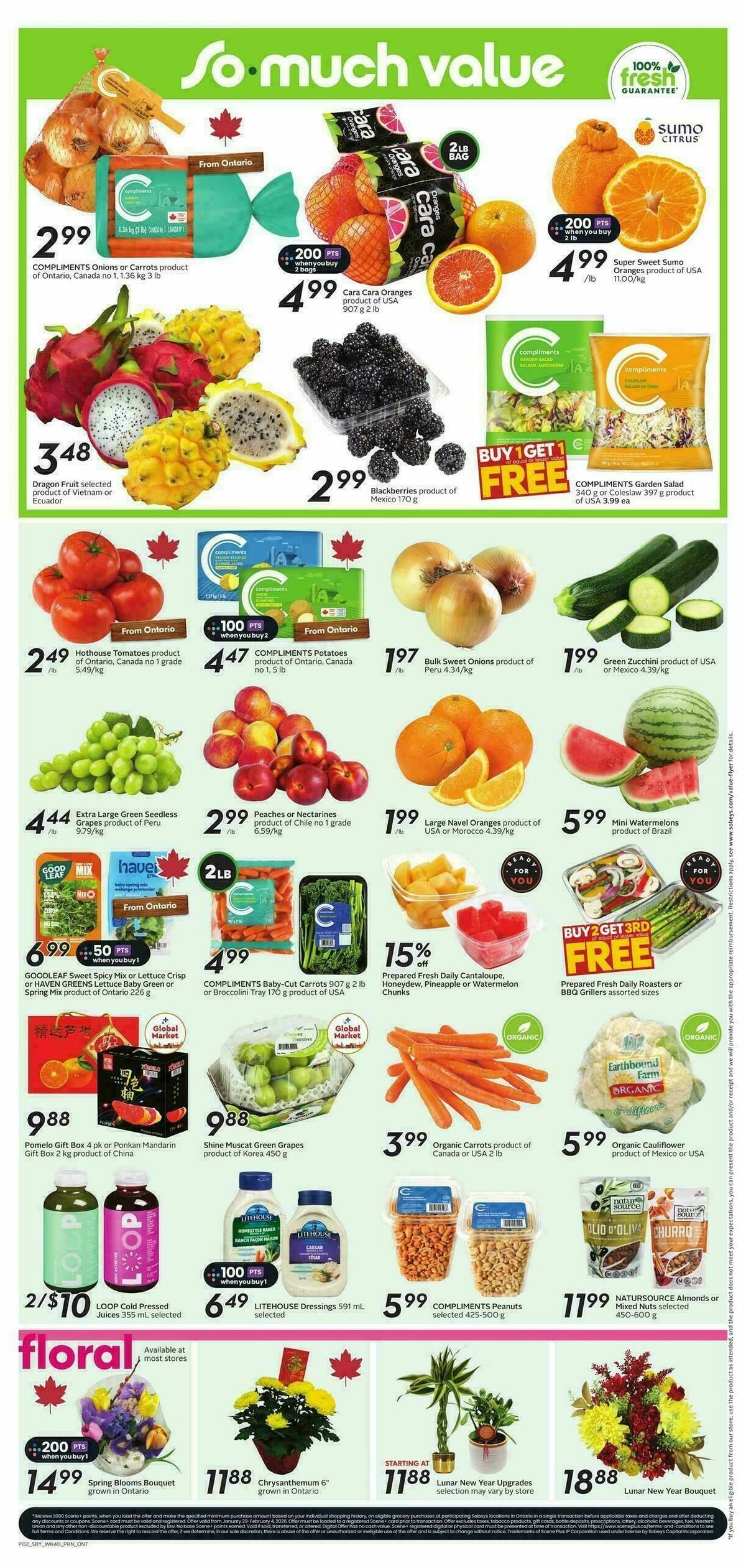 Sobeys Flyer from January 29