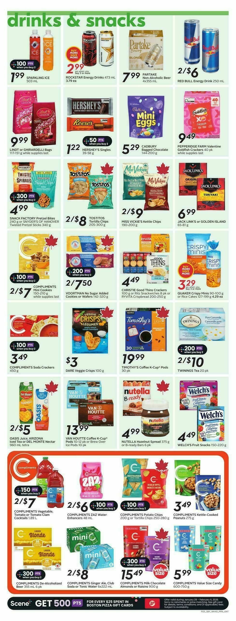 Sobeys Flyer from January 29