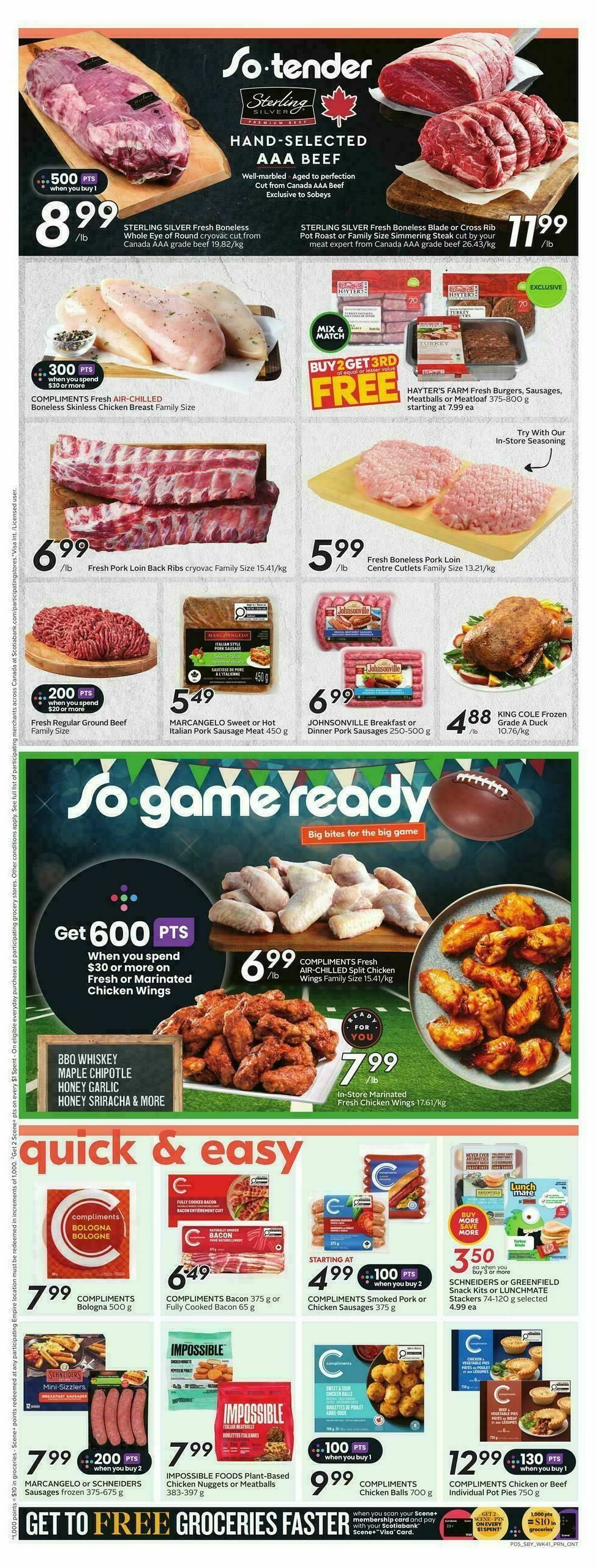 Sobeys Flyer from February 5