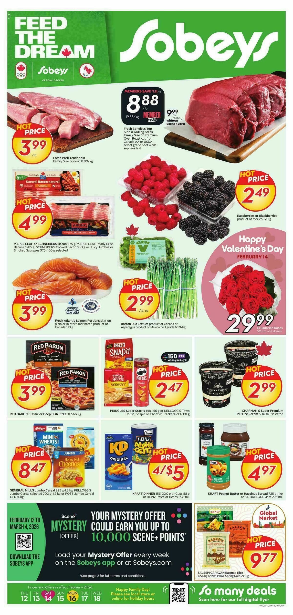Sobeys Flyer from February 12