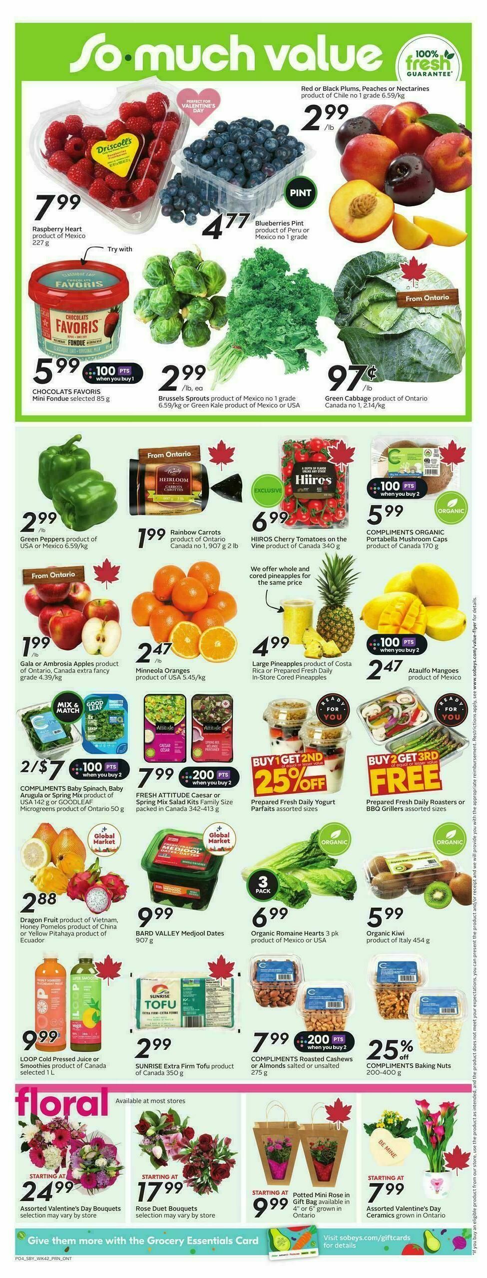 Sobeys Flyer from February 12