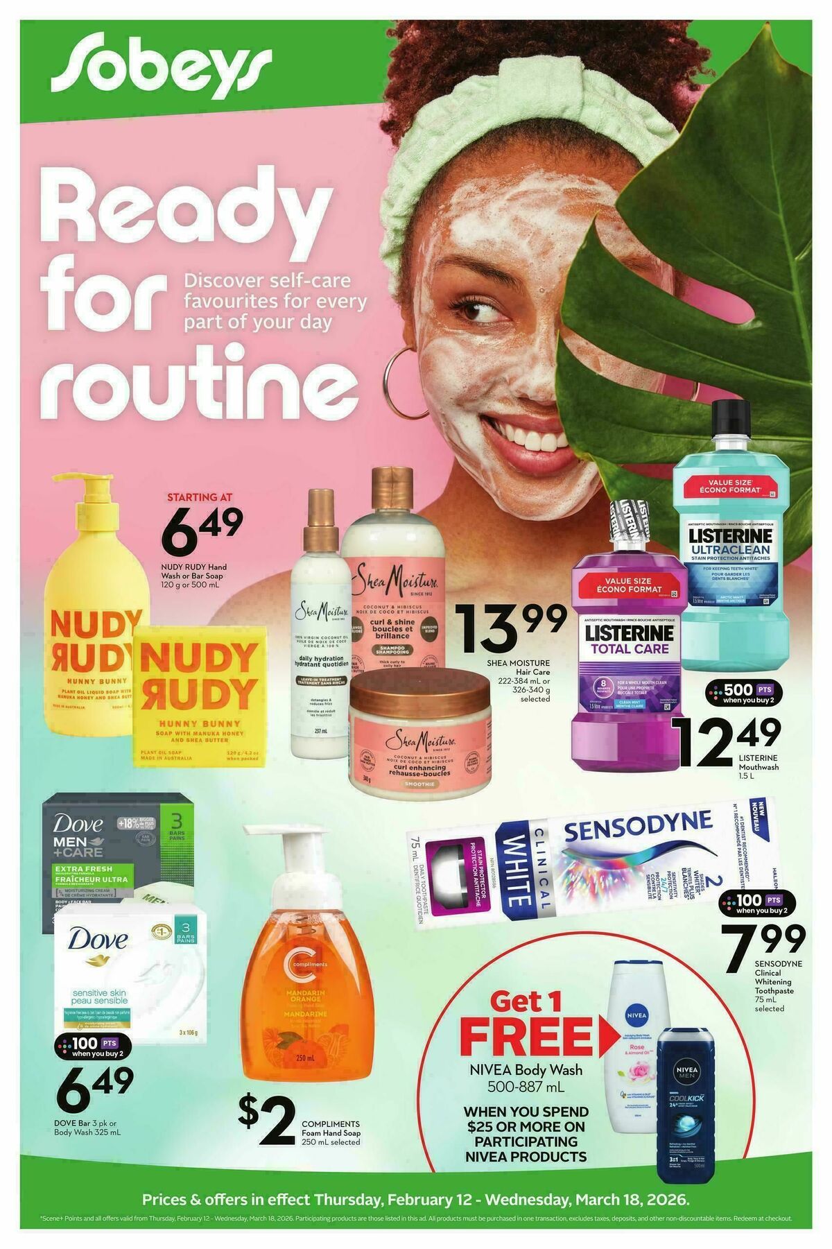 Sobeys Health & Beauty Flyer from February 12