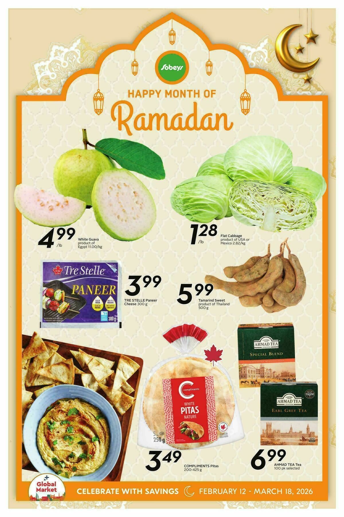 Sobeys Happy Month of Ramadan Flyer from February 12