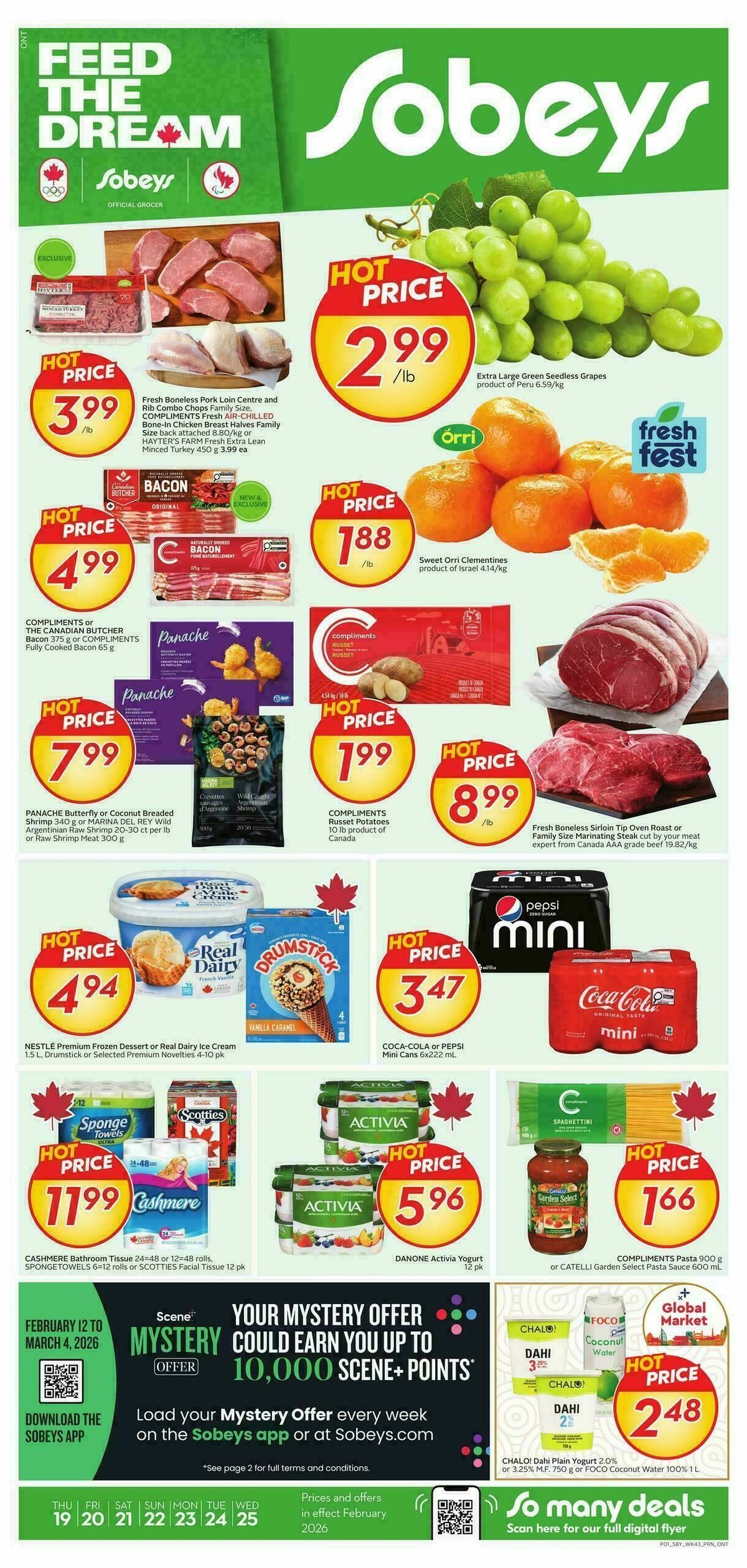 Sobeys Flyer from February 19