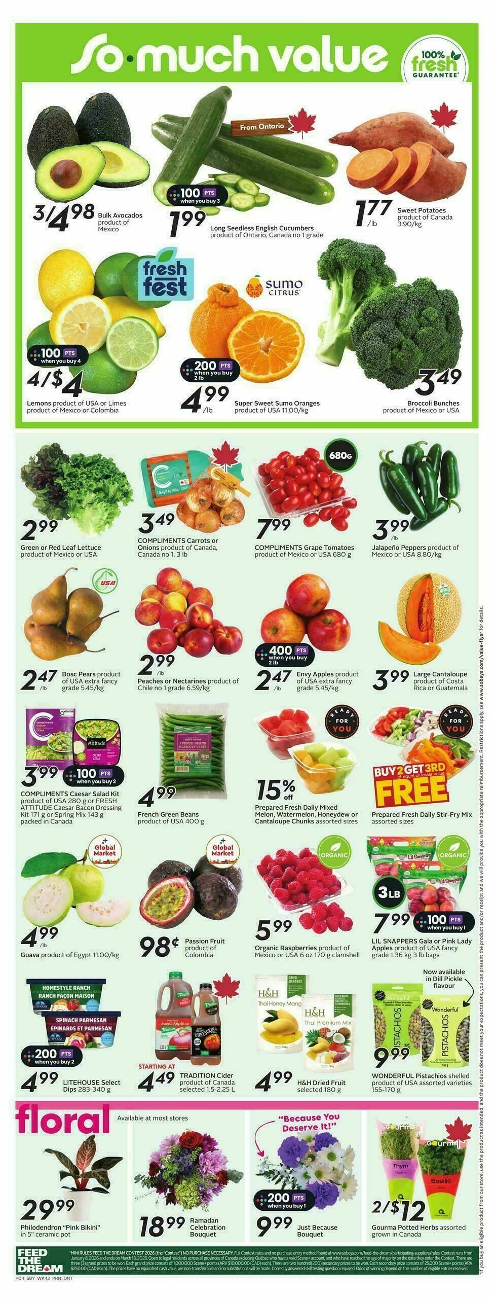 Sobeys Flyer from February 19