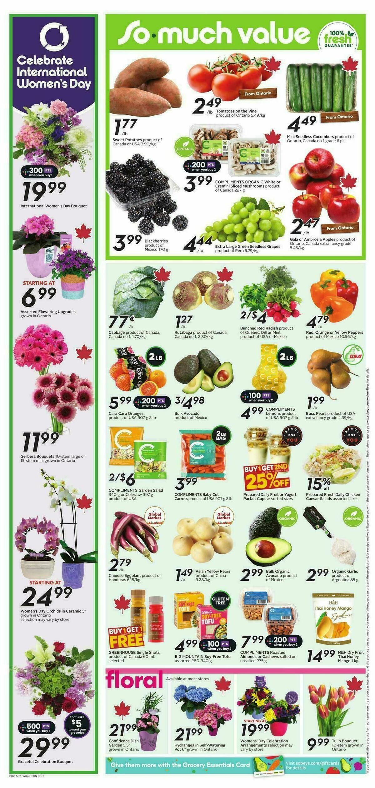 Sobeys Flyer from March 5