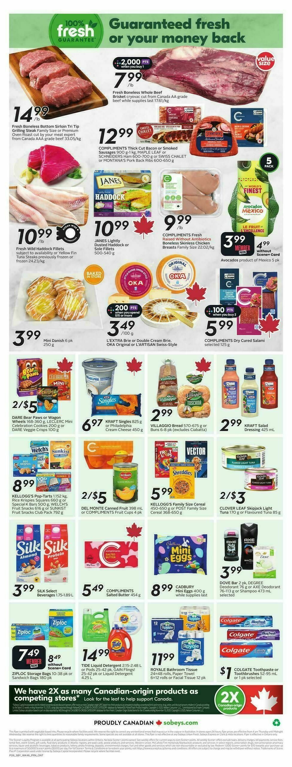 Sobeys Flyer from March 12