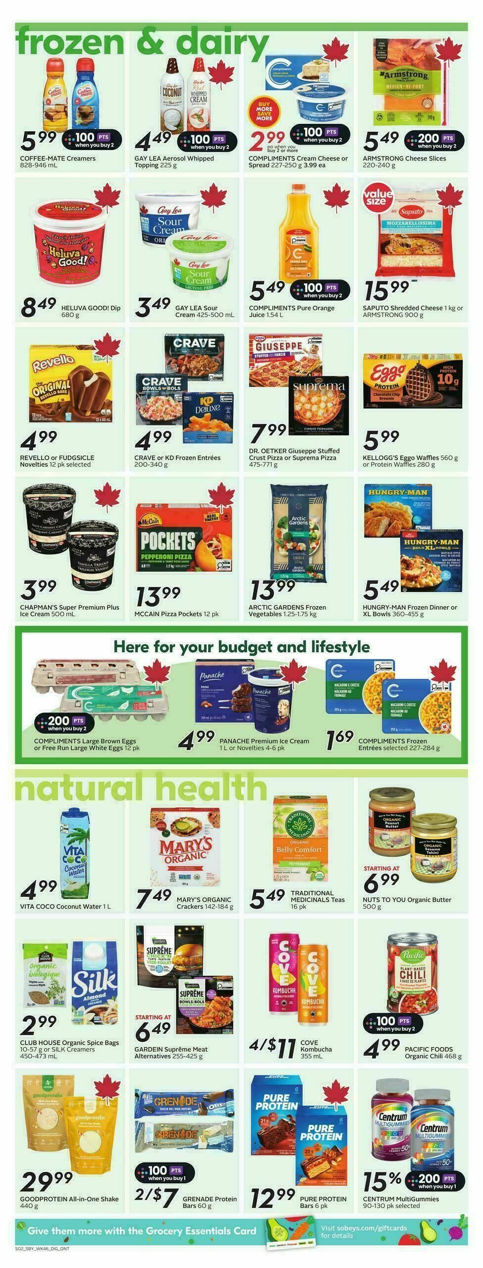 Sobeys Flyer from March 12