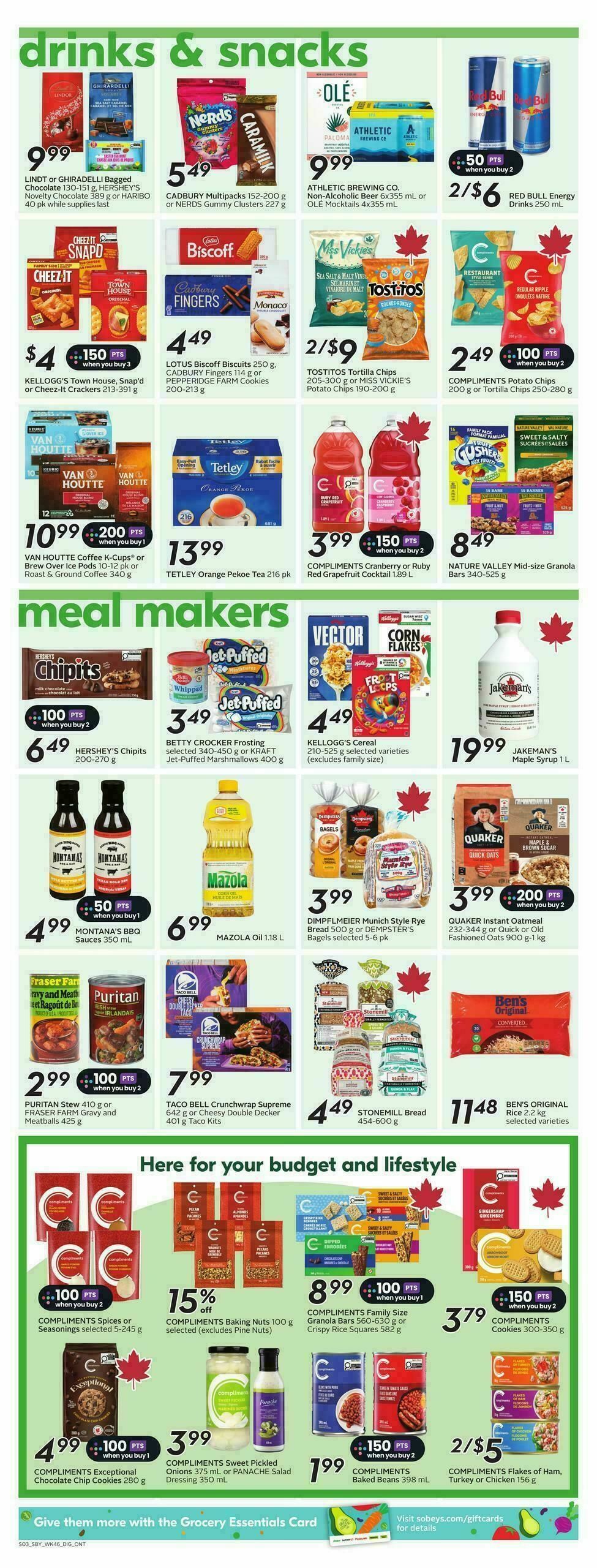 Sobeys Flyer from March 12
