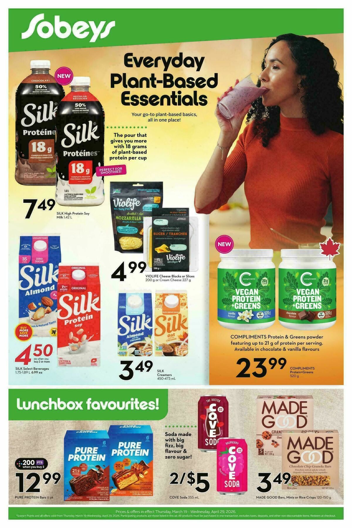 Sobeys Wellness Flyer from March 19