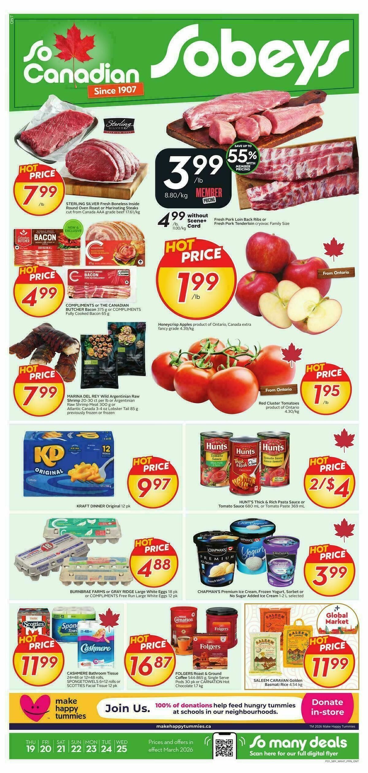 Sobeys Flyer from March 19