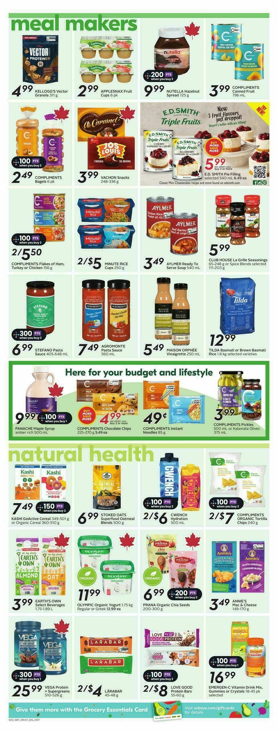 Sobeys Flyer from March 19