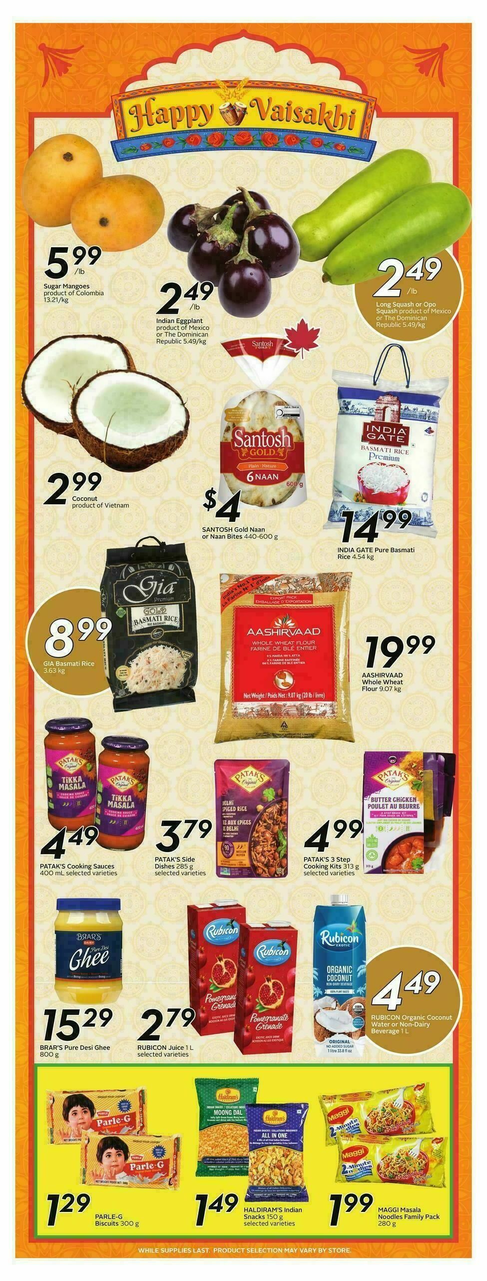 Sobeys Flyer from March 19