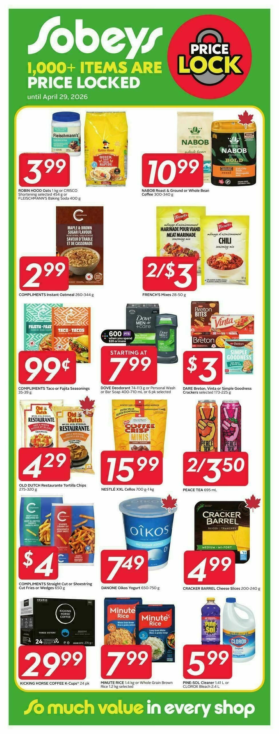 Sobeys Flyer from March 19