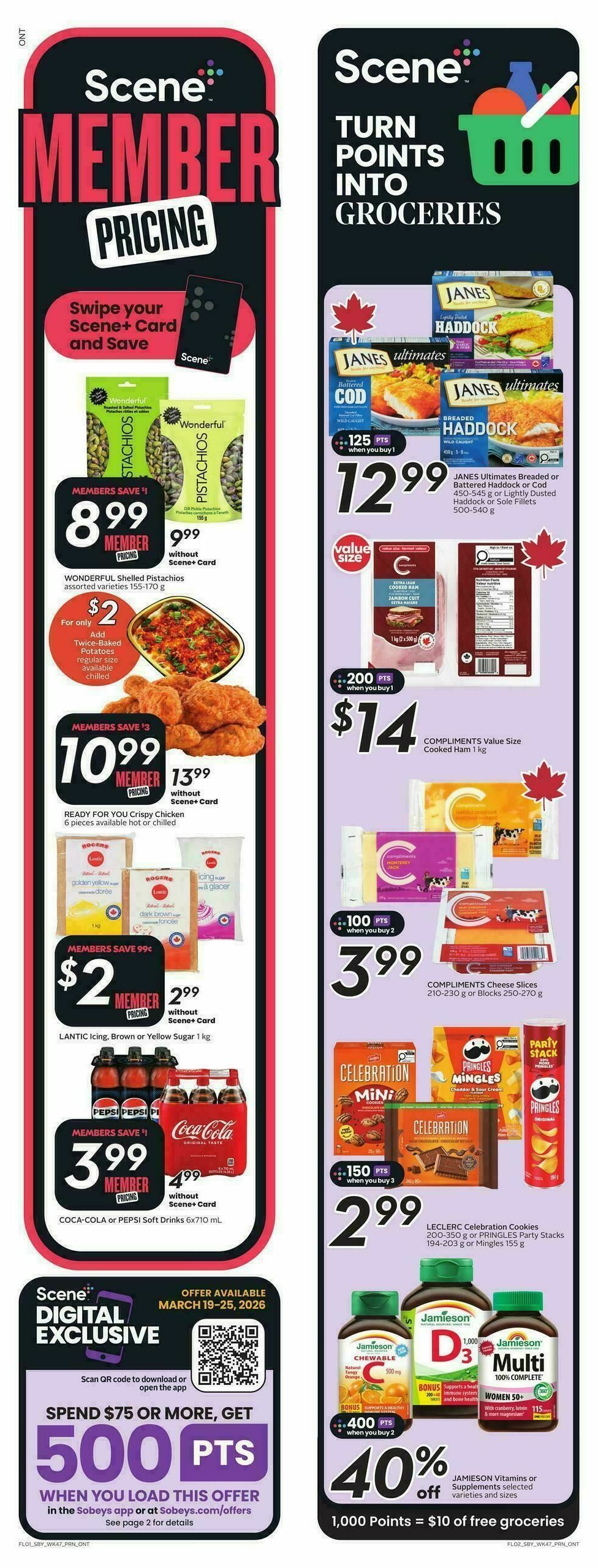 Sobeys Flyer from March 19