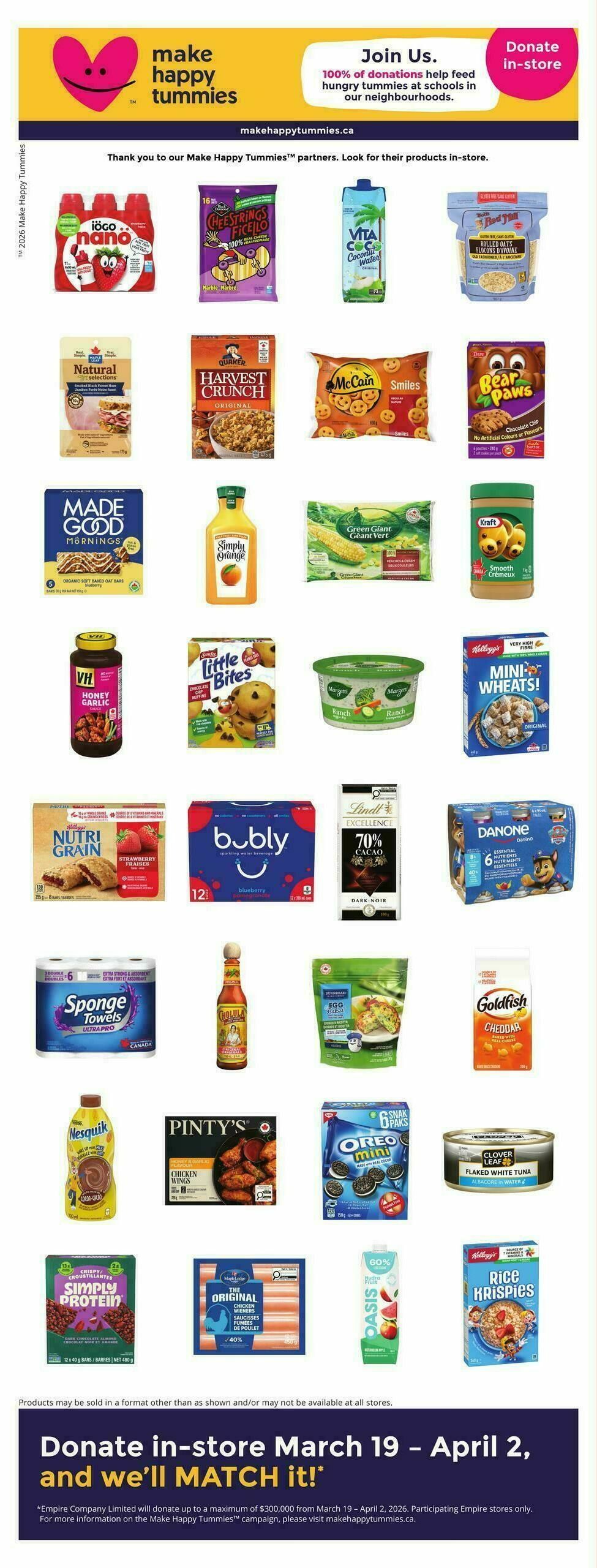 Sobeys Flyer from March 19