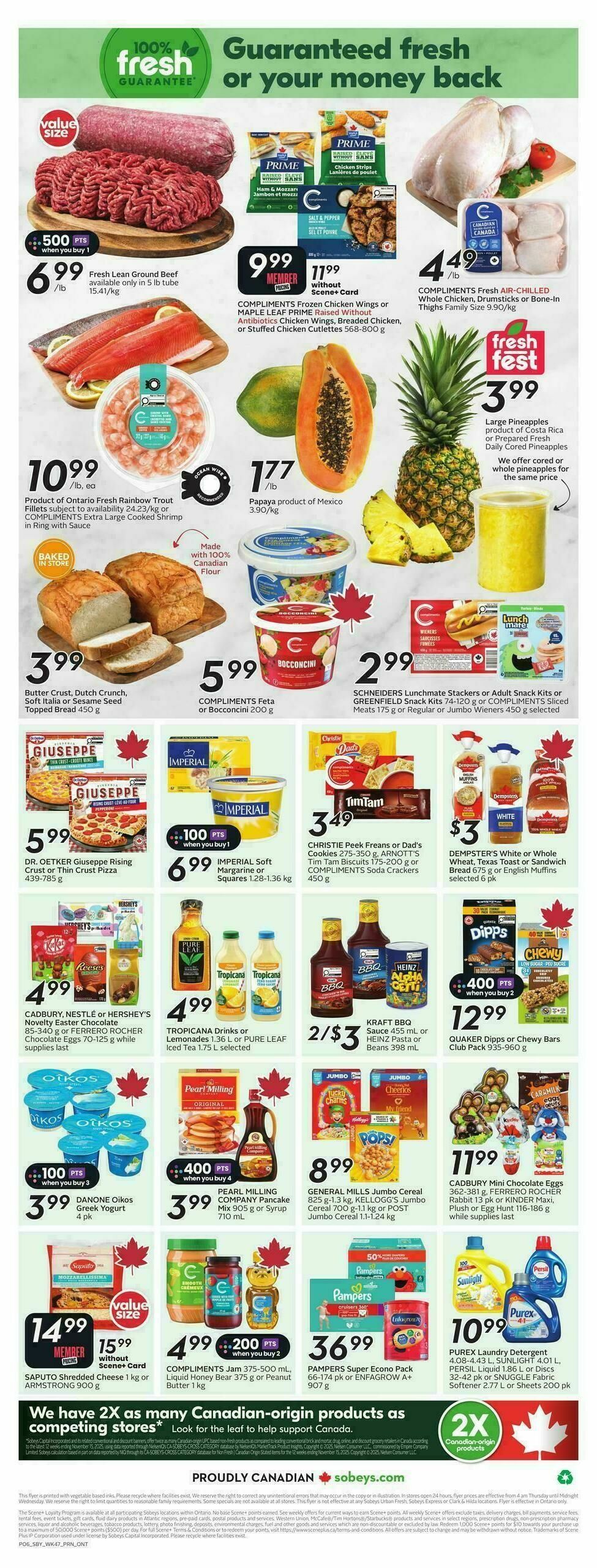 Sobeys Flyer from March 19