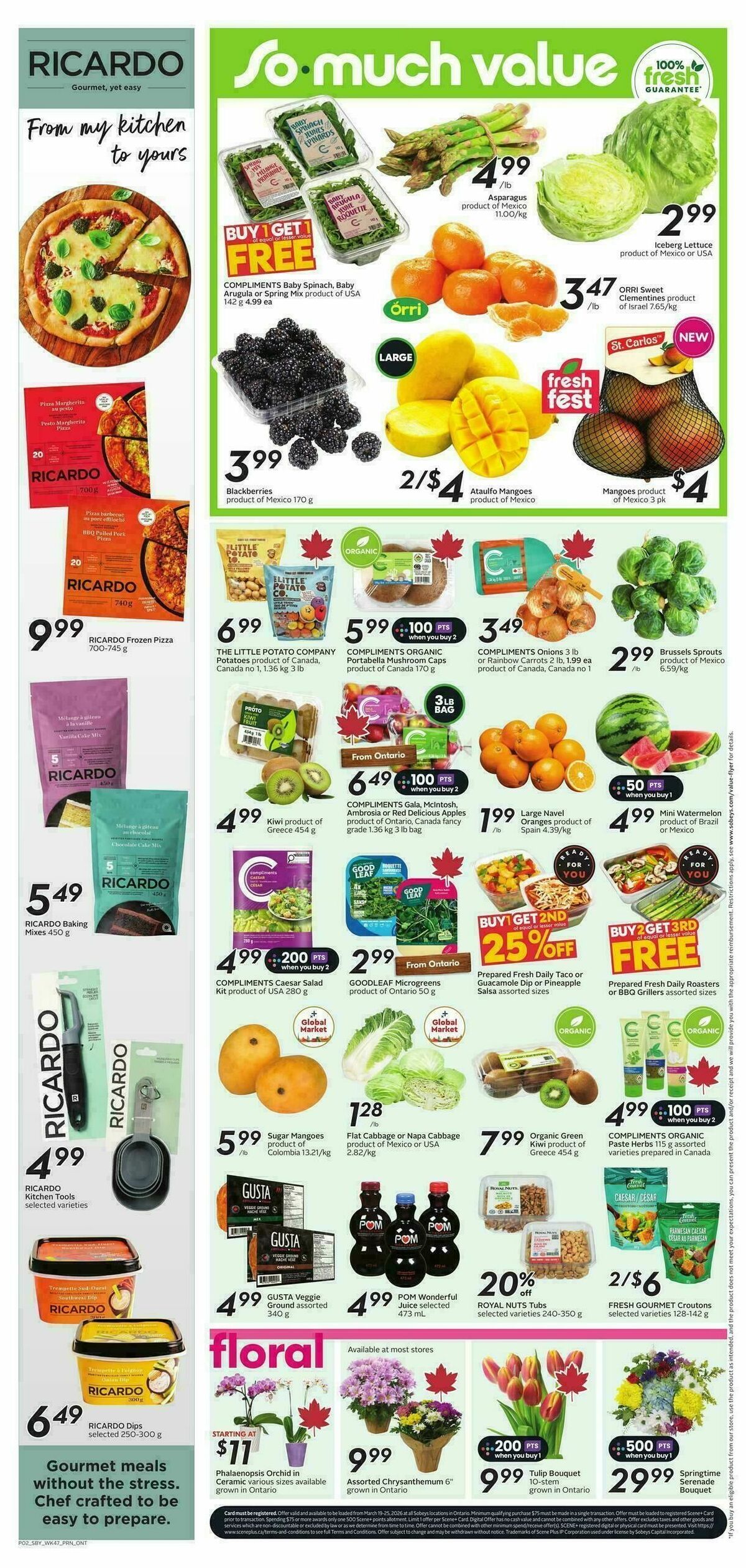 Sobeys Flyer from March 19
