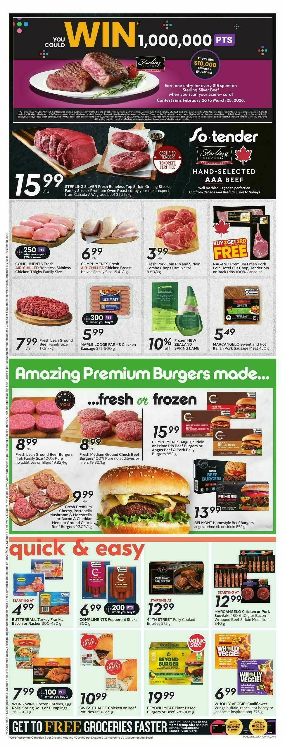 Sobeys Flyer from March 19