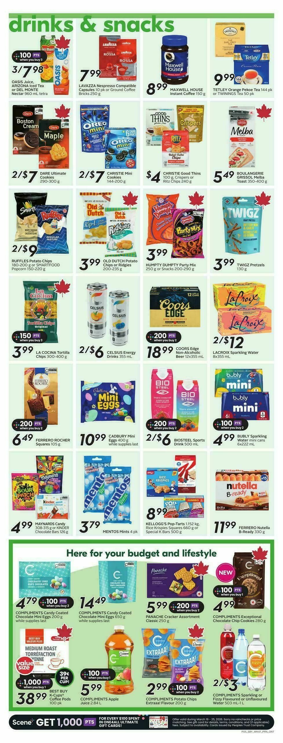 Sobeys Flyer from March 19