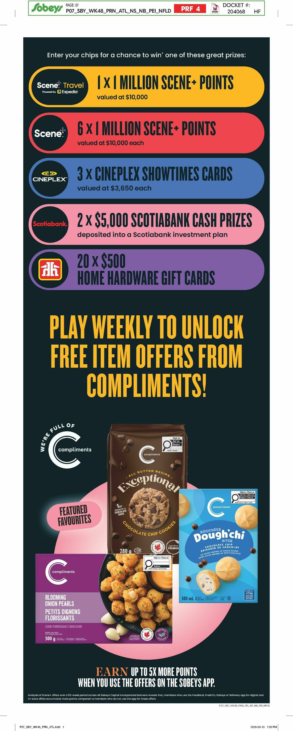 Sobeys Flyer from March 26