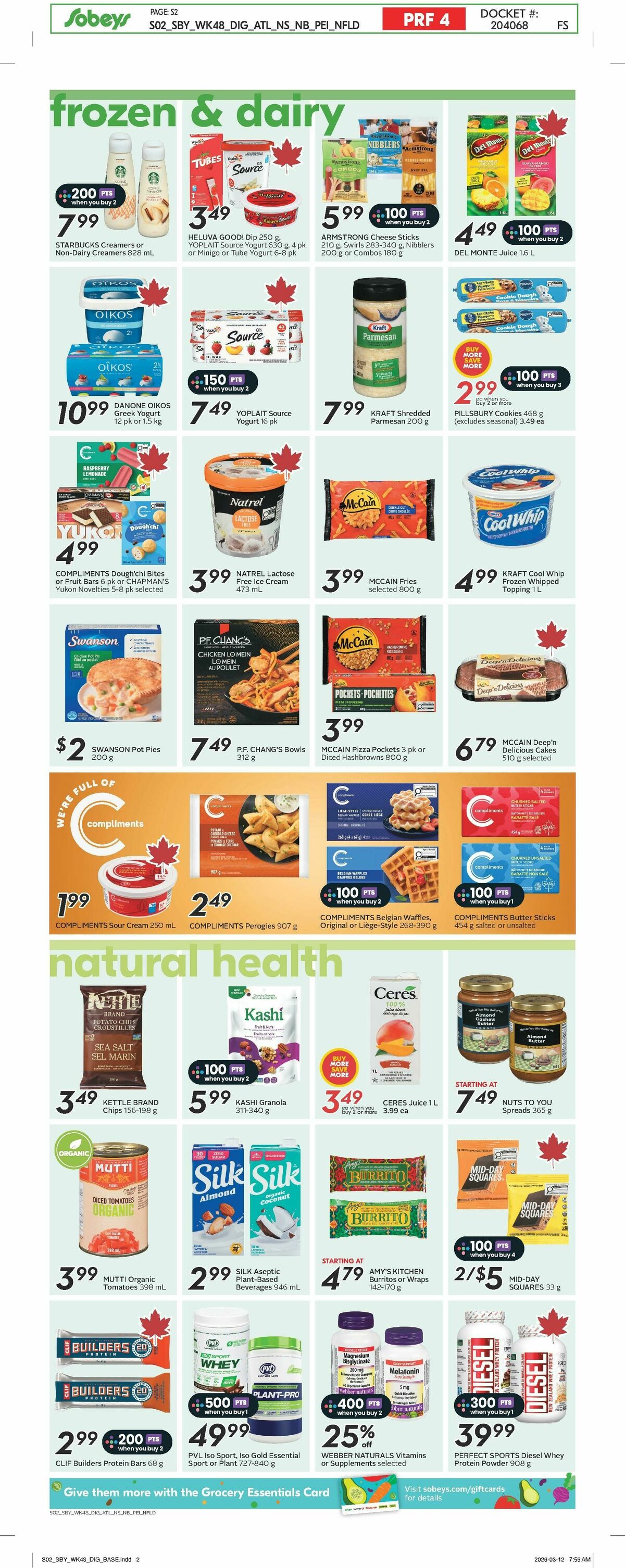 Sobeys Flyer from March 26