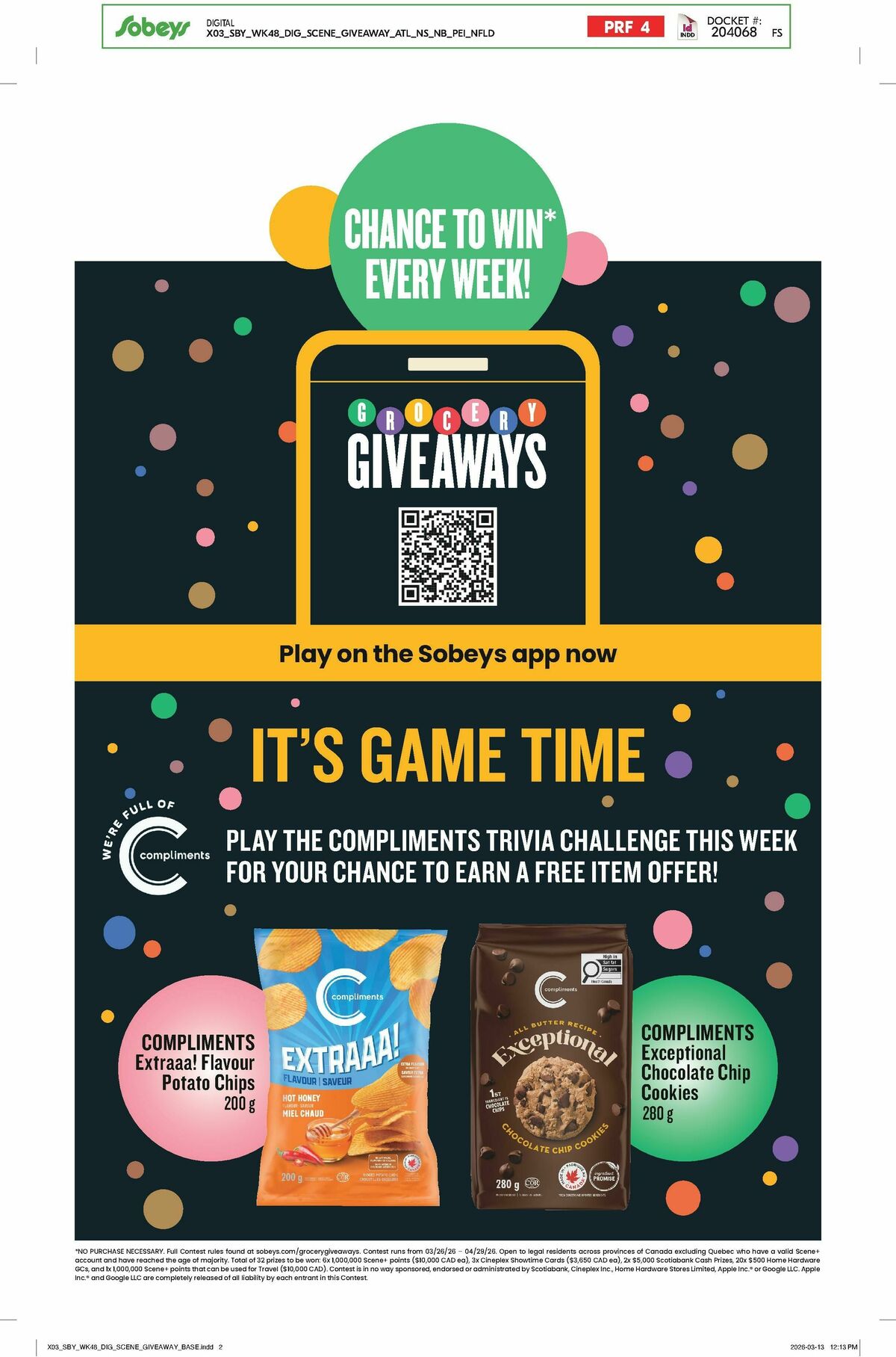 Sobeys Flyer from March 26