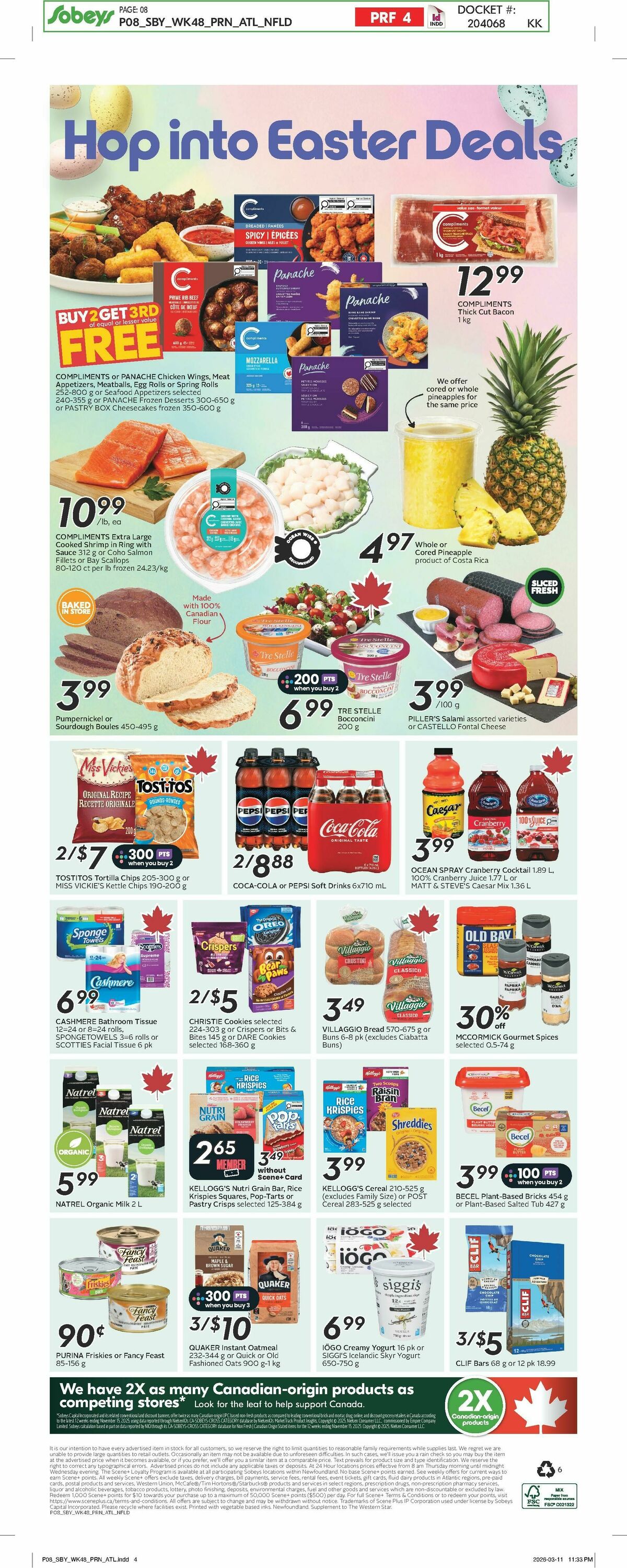 Sobeys Flyer from March 26