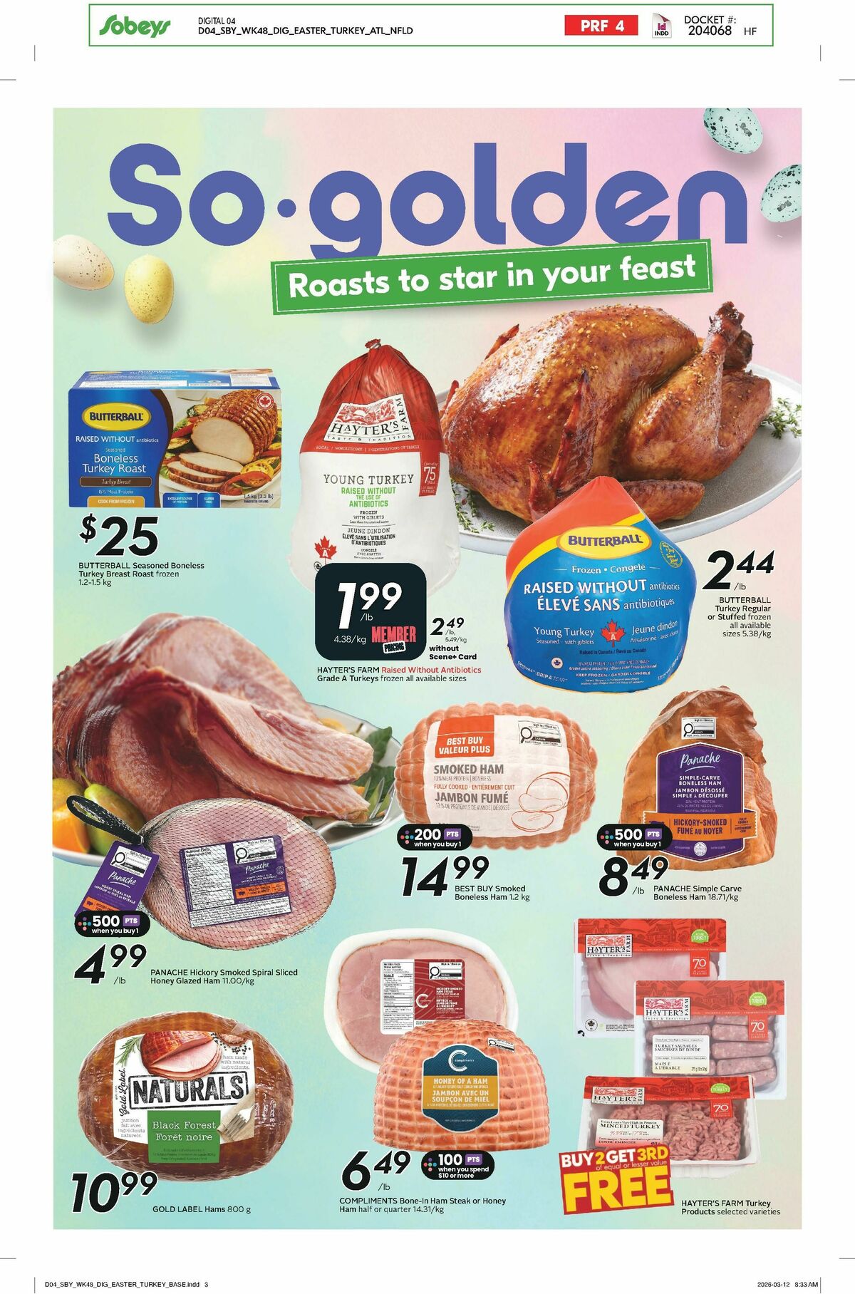 Sobeys Flyer from March 26