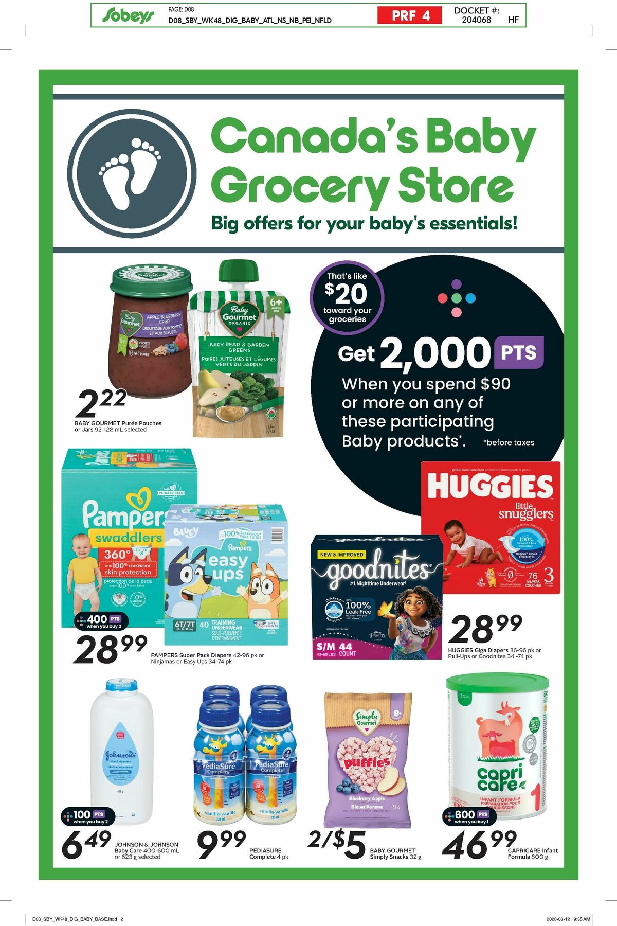 Sobeys Flyer from March 26