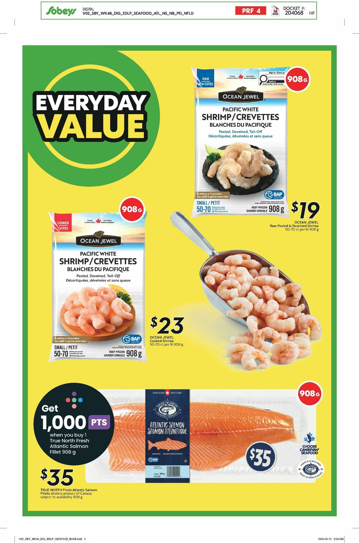 Sobeys Flyer from March 26