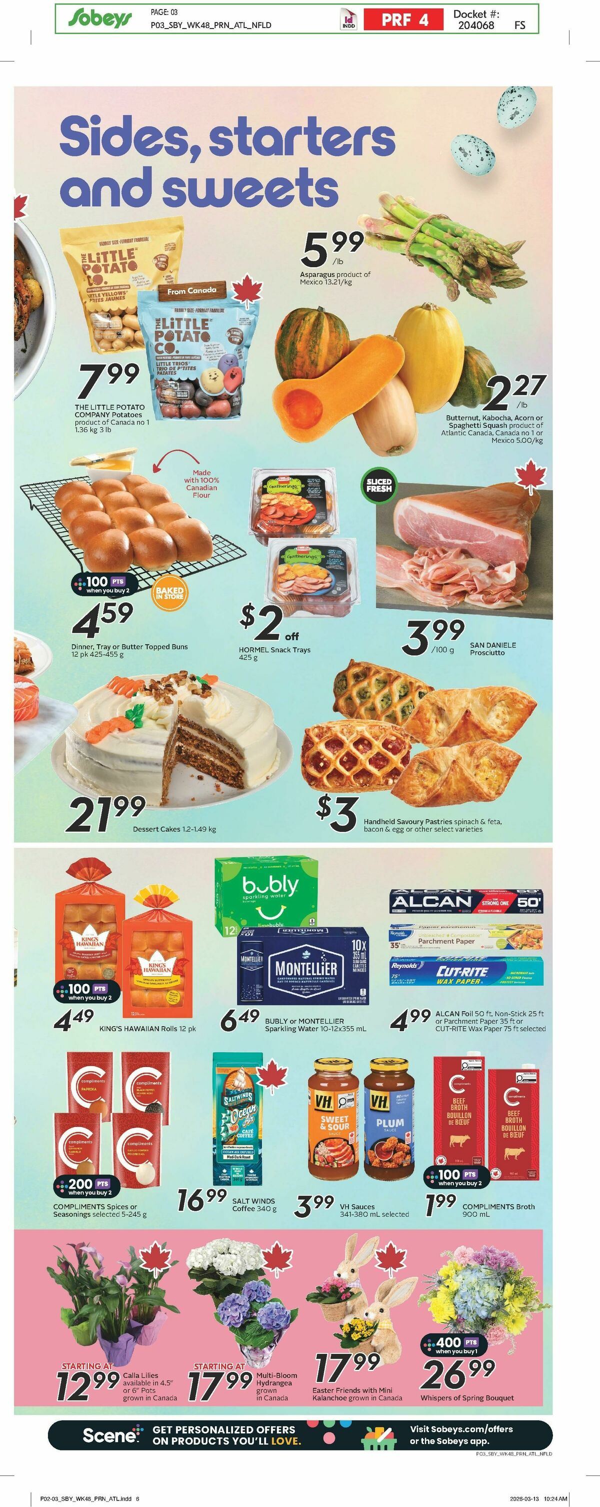 Sobeys Flyer from March 26