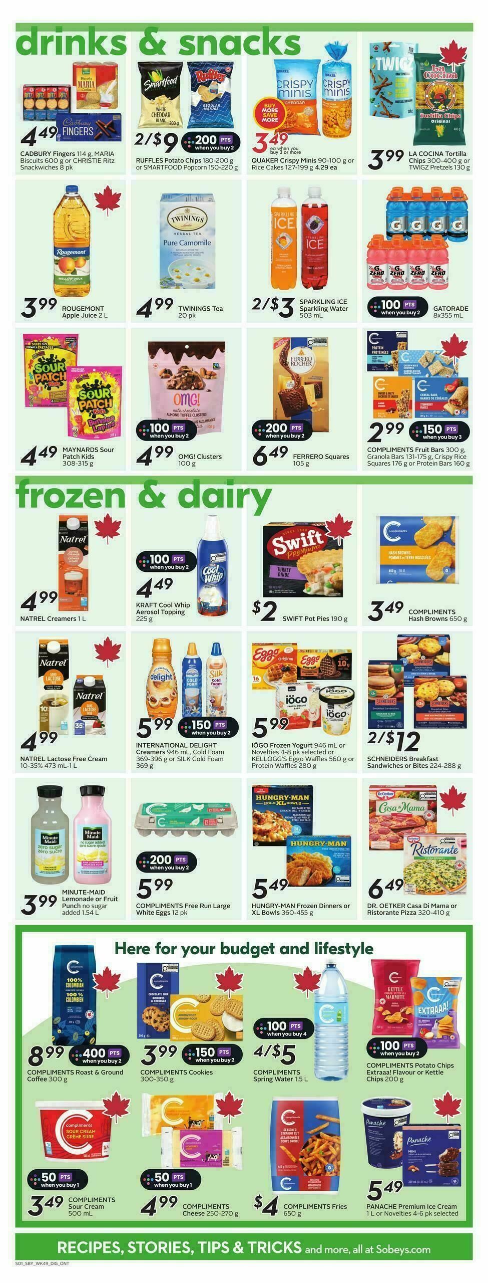 Sobeys Flyer from April 2
