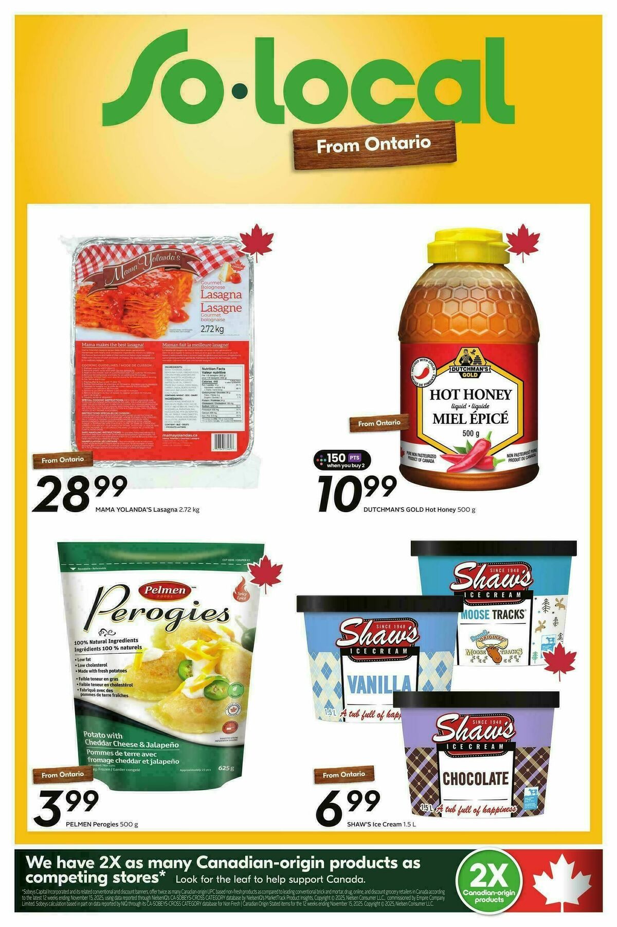 Sobeys Flyer from April 2