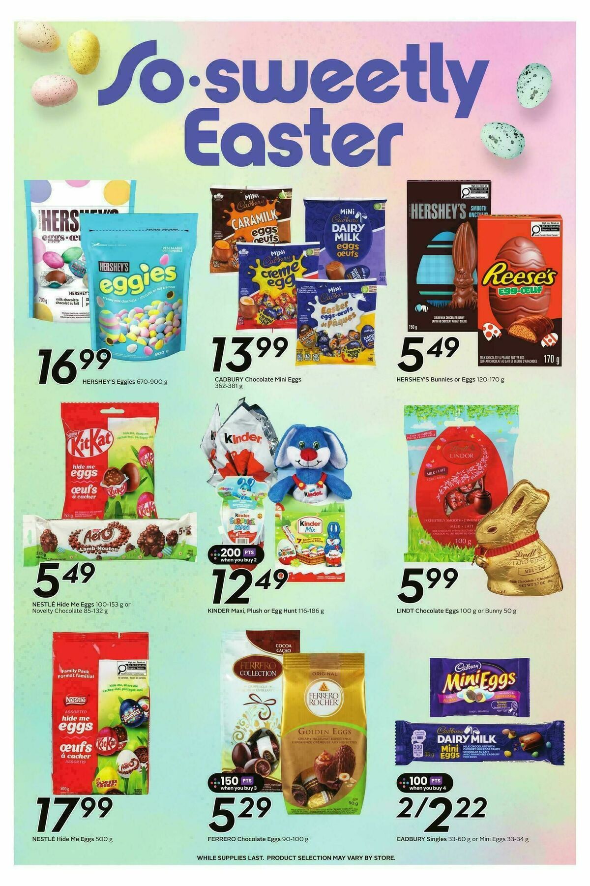 Sobeys Flyer from April 2
