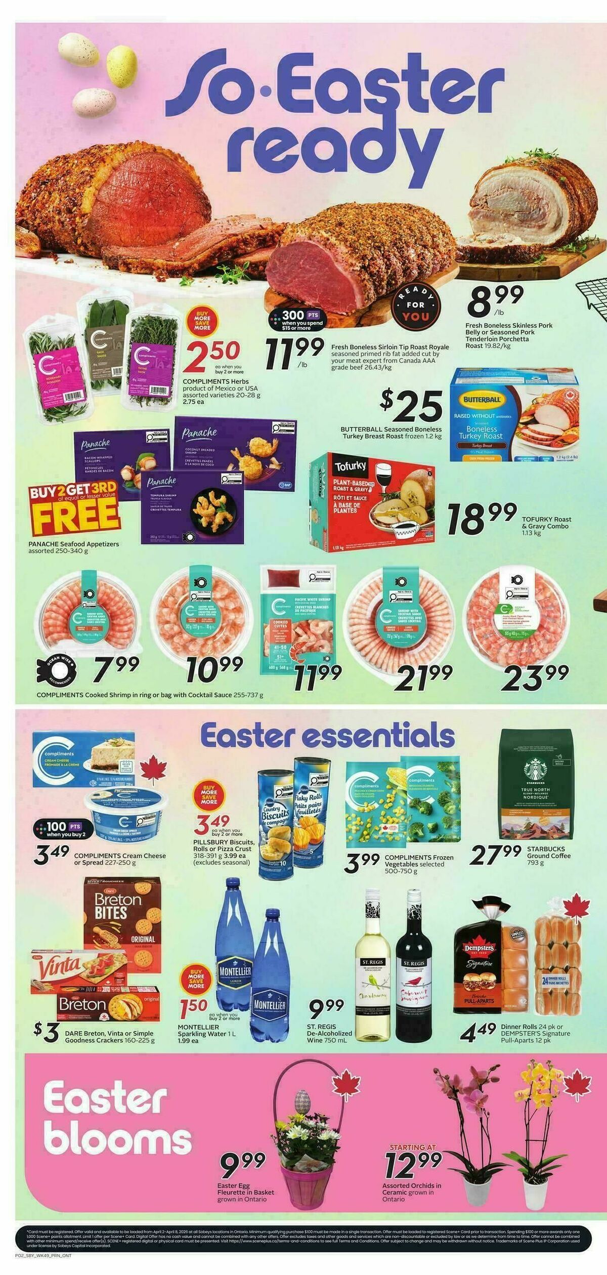 Sobeys Flyer from April 2