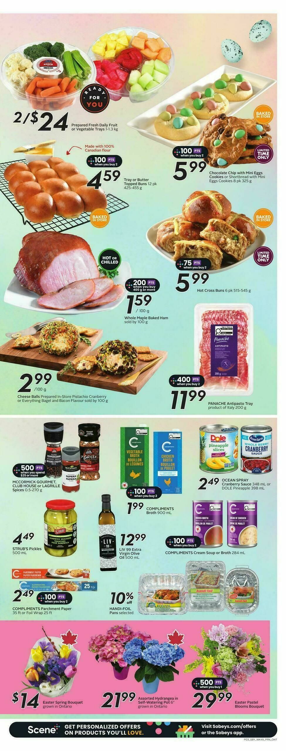 Sobeys Flyer from April 2