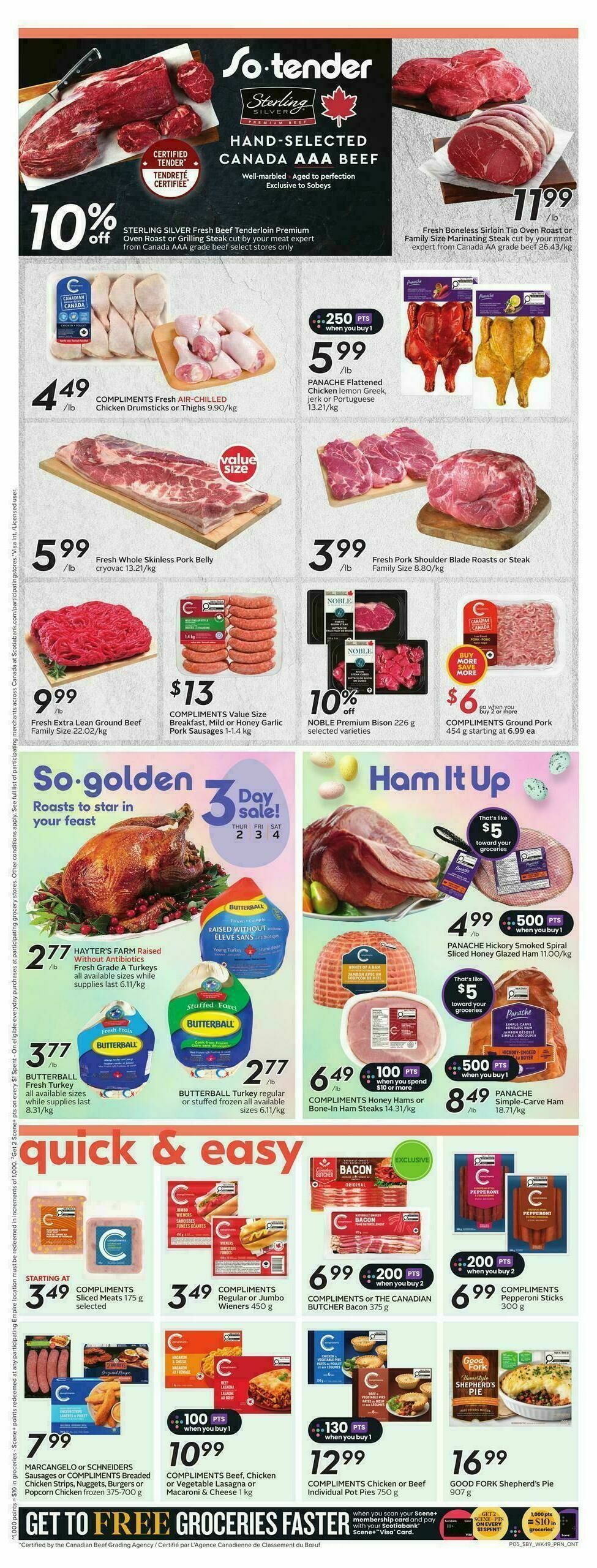 Sobeys Flyer from April 2