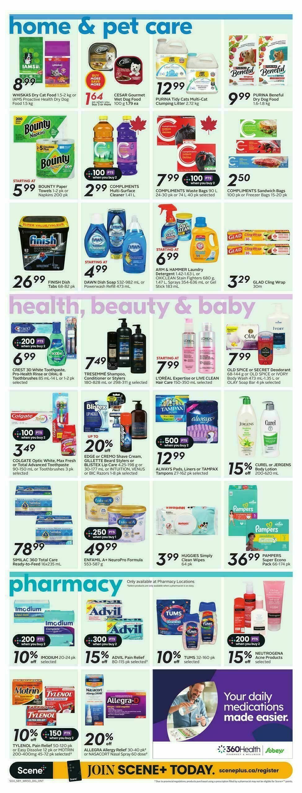 Sobeys Flyer from April 9