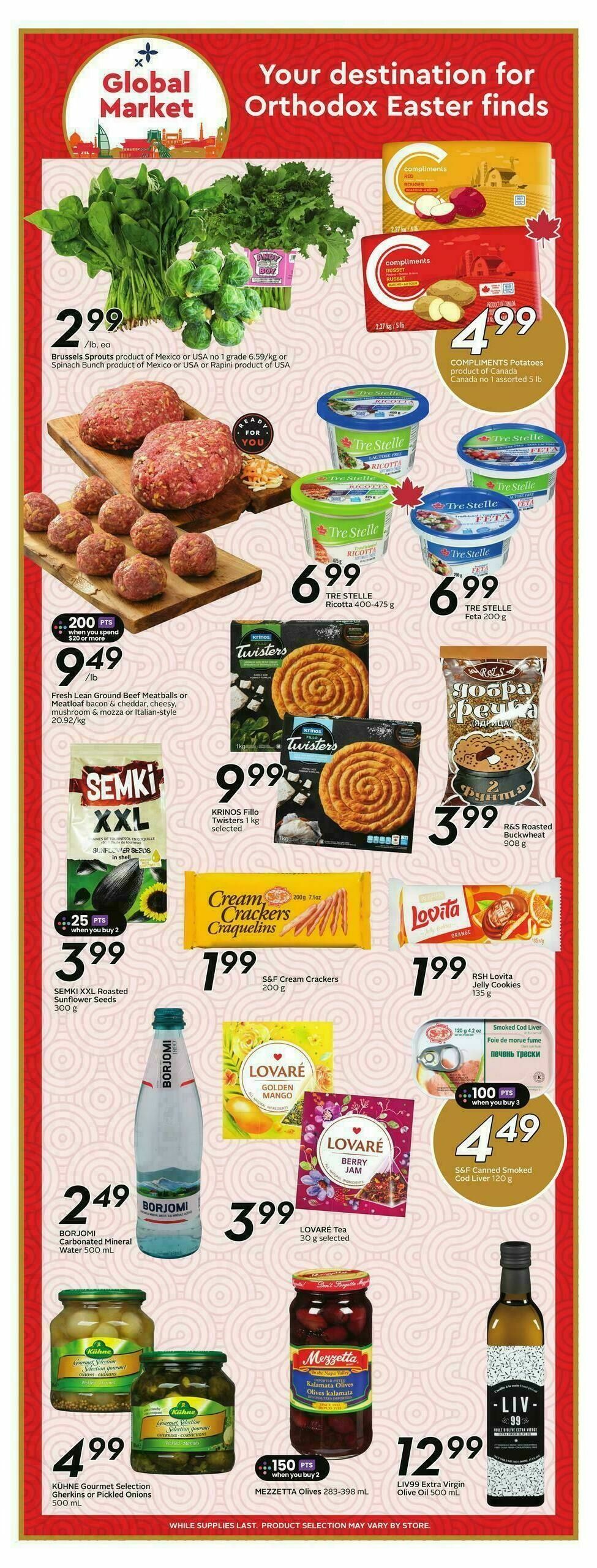 Sobeys Flyer from April 9