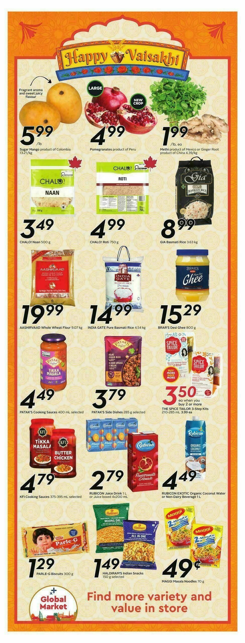 Sobeys Flyer from April 9