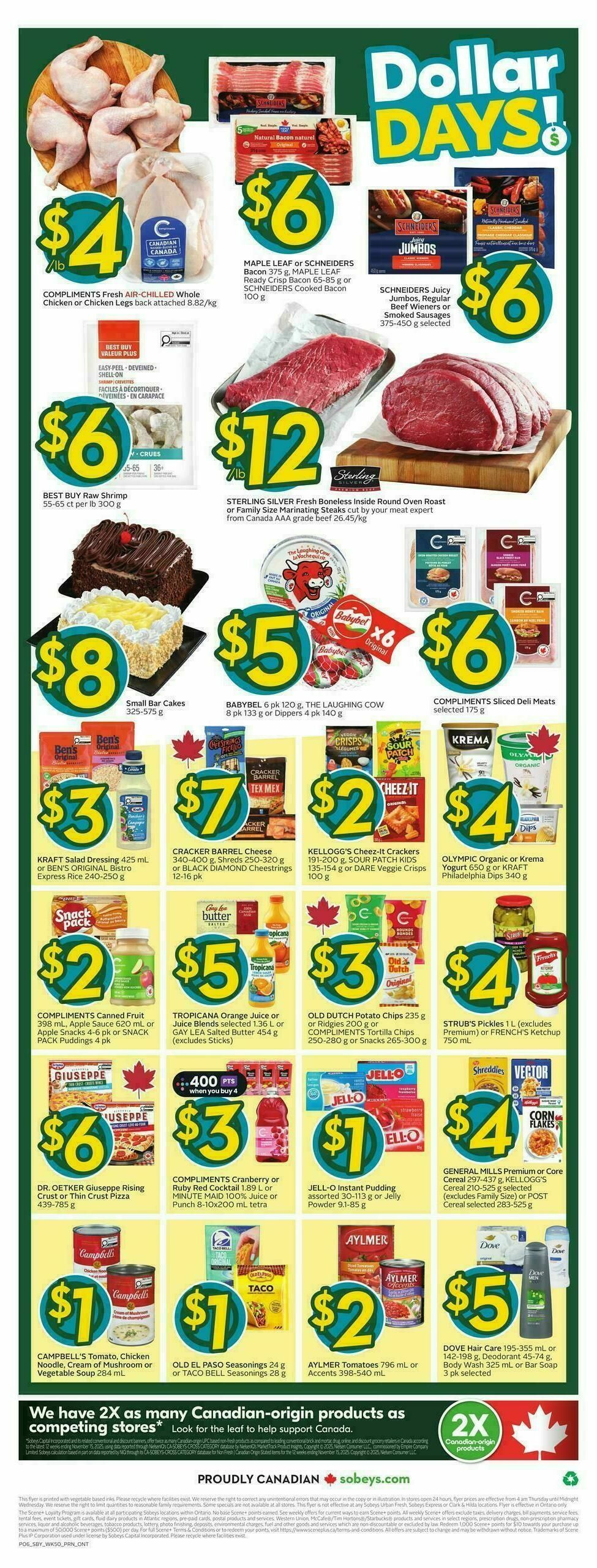 Sobeys Flyer from April 9
